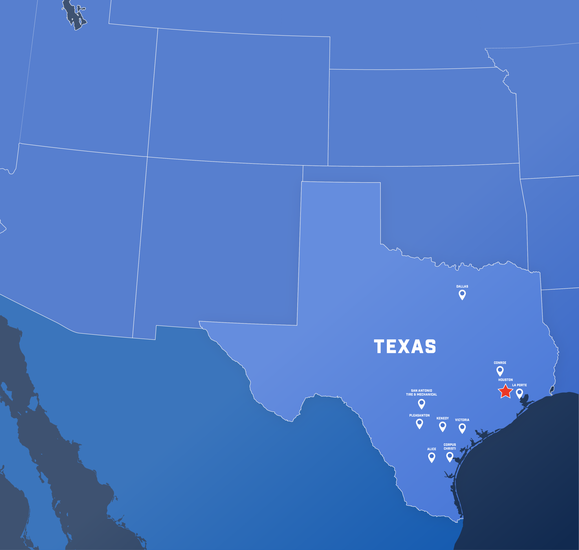 Beasley Tire Locations in Texas